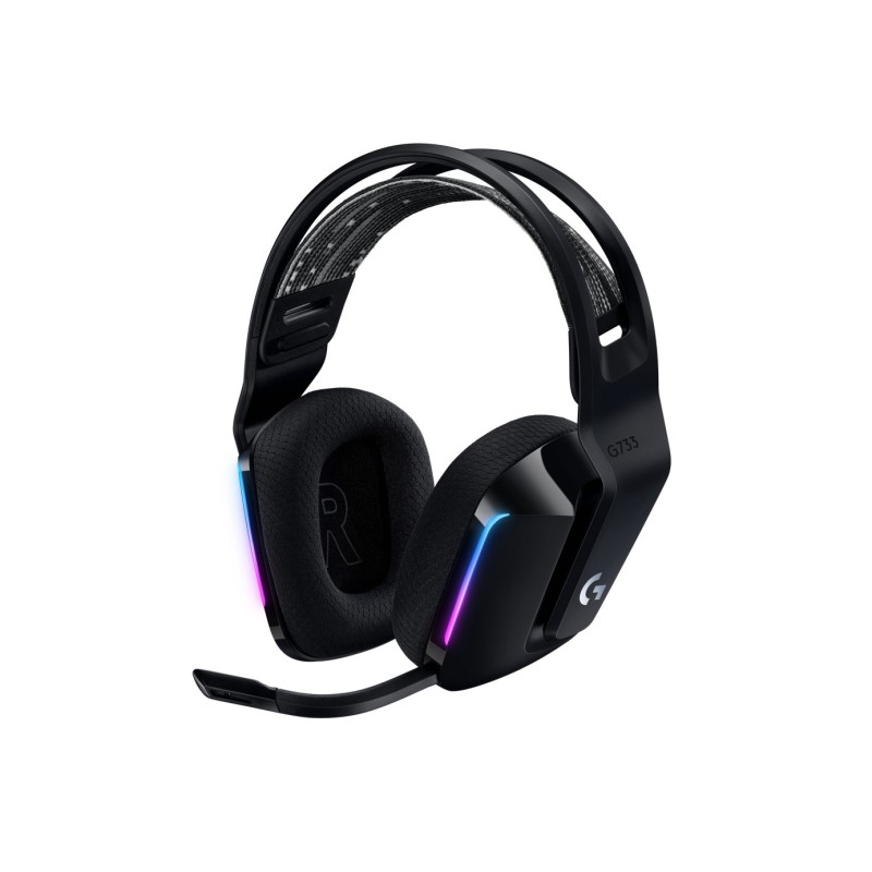 Słuchawki Logitech G733 Lightspeed Black