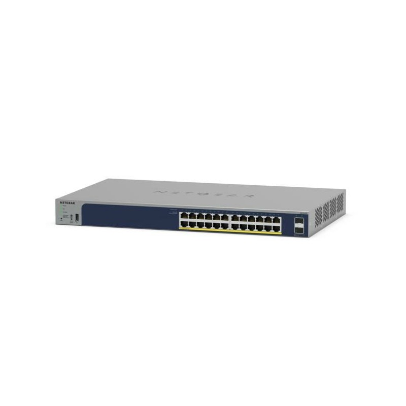 Switch Netgear Gs724Tpp-300Eus 26P Poe 380W (Poe+: 24P) Managed Gigabit