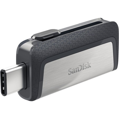 Pendrive Sandisk Ultra Sdddc2-128G-G46 (128Gb  Usb 3.1, Usb-C  Kolor Czarny)