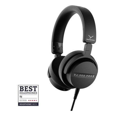 Beyerdynamic Dj 300 Pro X - Profesjonalne Słuchawki Dj-Skie Z Dwoma Kompletami Nausznic