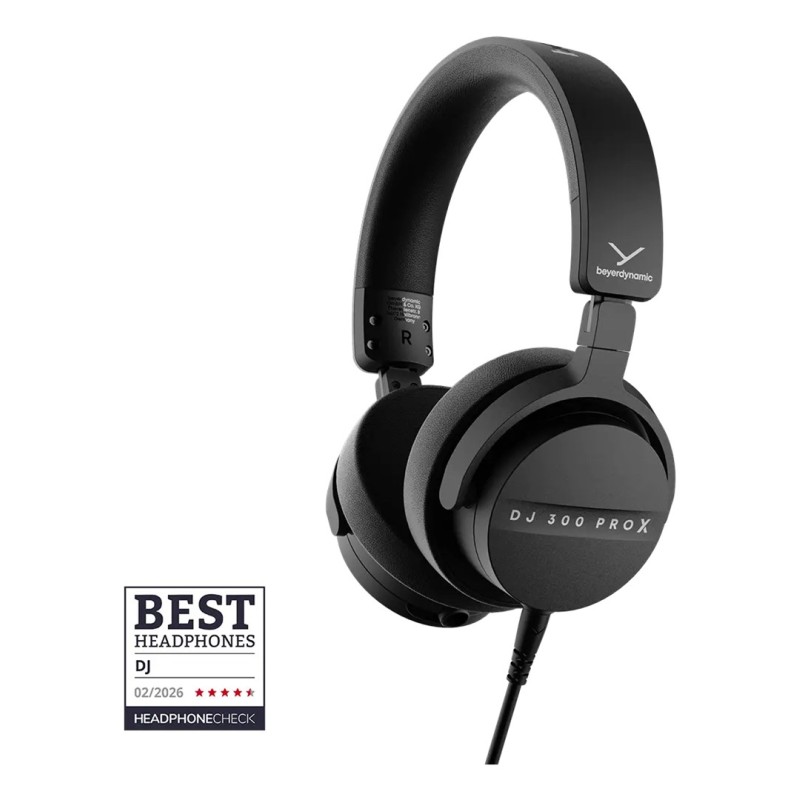 Beyerdynamic Dj 300 Pro X - Profesjonalne Słuchawki Dj-Skie Z Dwoma Kompletami Nausznic