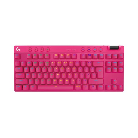Klawiatura Logitech Pro X Tkl Różowa