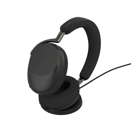 Jabra Evolve3 85 Zestaw Słuchawkowy Przewodowy I Bezprzewodowy Opaska Na Głowę Połączenia/Muzyka Usb Typu-A Bluetooth Czarny
