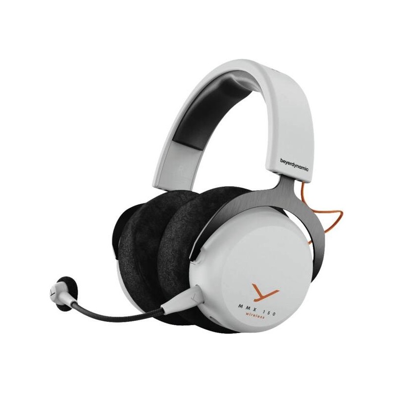 Beyerdynamic Mmx 150 Zestaw Słuchawkowy Przewodowy I Bezprzewodowy Opaska Na Głowę Gaming Usb Type-C Bluetooth Biały