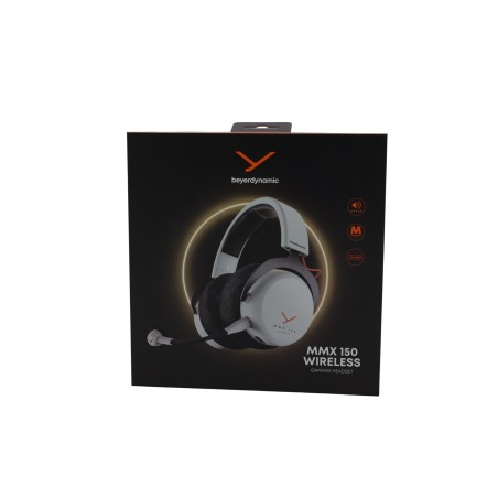 Beyerdynamic Mmx 150 Zestaw Słuchawkowy Przewodowy I Bezprzewodowy Opaska Na Głowę Gaming Usb Type-C Bluetooth Biały