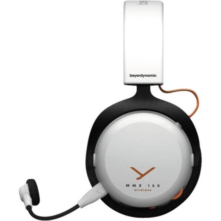 Beyerdynamic Mmx 150 Zestaw Słuchawkowy Przewodowy I Bezprzewodowy Opaska Na Głowę Gaming Usb Type-C Bluetooth Biały