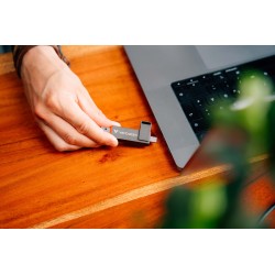Verbatim Dual Quickstick Pamięć Usb 512 Gb Usb Type-A / Usb Type-C 3.2 Gen 1 (3.1 Gen 1) Szary