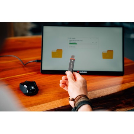 Verbatim Dual Quickstick Pamięć Usb 512 Gb Usb Type-A / Usb Type-C 3.2 Gen 1 (3.1 Gen 1) Szary