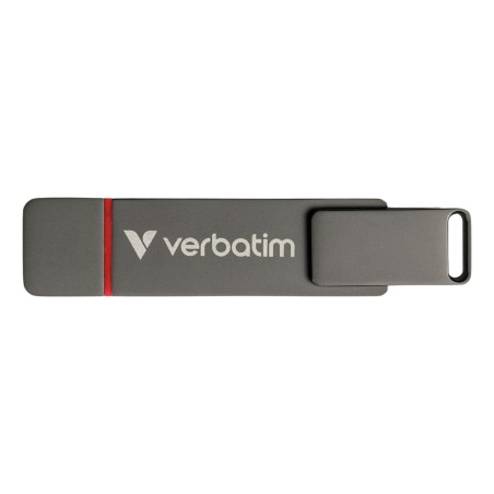 Verbatim Dual Quickstick Pamięć Usb 512 Gb Usb Type-A / Usb Type-C 3.2 Gen 1 (3.1 Gen 1) Szary
