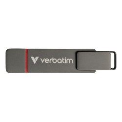 Verbatim Dual Quickstick Pamięć Usb 512 Gb Usb Type-A / Usb Type-C 3.2 Gen 1 (3.1 Gen 1) Szary