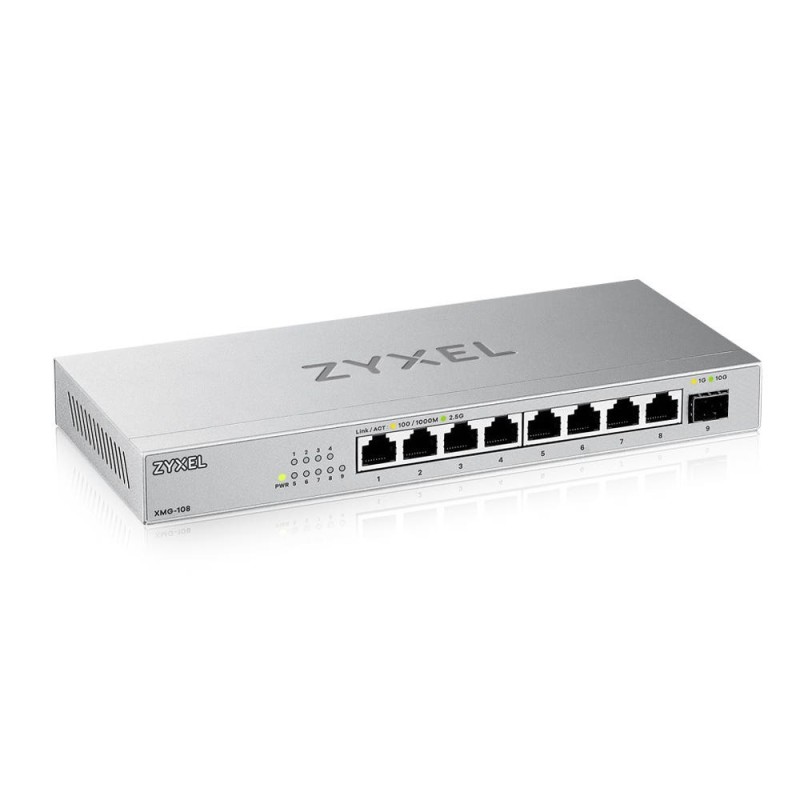Switch Zyxel Xmg-108 9P Unmanaged Multigigabit