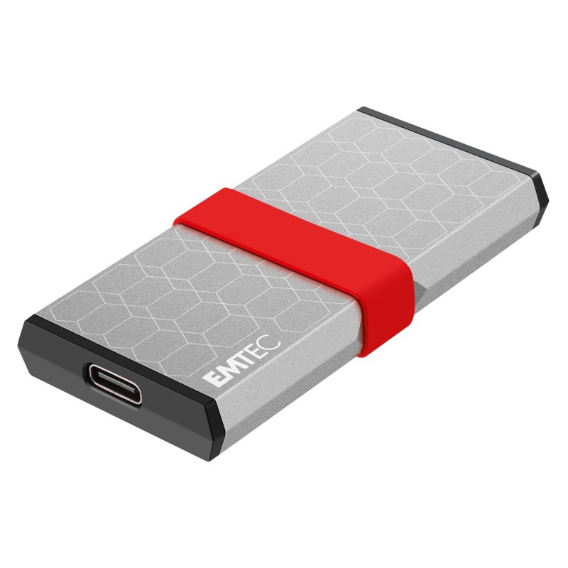 Emtec X205 Mini 256 Gb Usb Type-C Usb 3.2 Gen 2X2 Srebrny