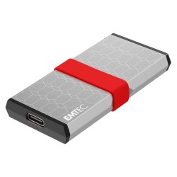 Emtec X205 Mini 256 Gb Usb Type-C Usb 3.2 Gen 2X2 Srebrny
