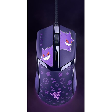 Razer Cobra Gengar Edition Myszka Gaming Po Prawej Stronie Usb Typu-A Optyczny 8500 Dpi