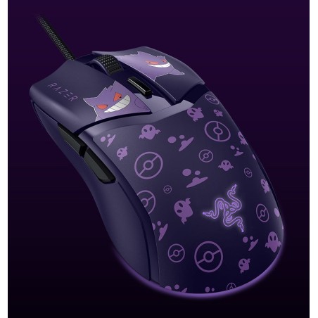 Razer Cobra Gengar Edition Myszka Gaming Po Prawej Stronie Usb Typu-A Optyczny 8500 Dpi