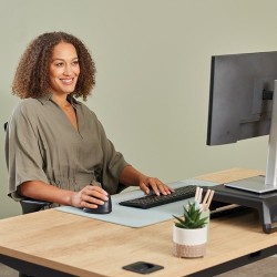Fellowes 100143583 Myszka Uniwersalne Po Lewej Stronie Bluetooth + Usb Type-C Optyczny 2400 Dpi