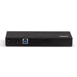 Lindy 43228 Huby I Koncentratory Usb 3.2 Gen 1 (3.1 Gen 1) Type-A 5000 Mbit/S Czarny