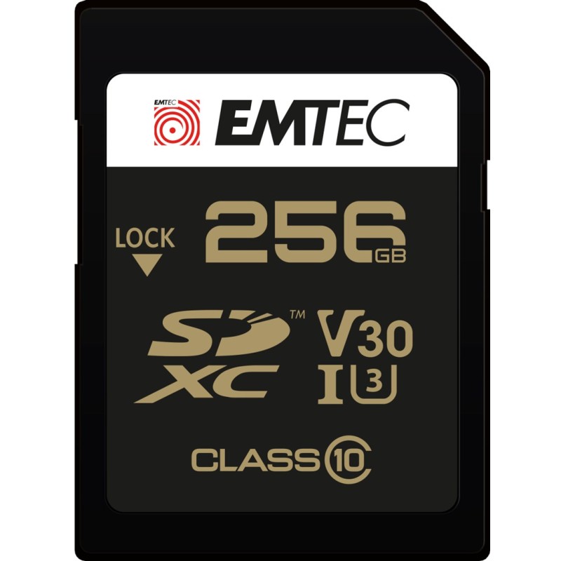 Emtec Ecmsd256Gxc10Sp Pamięć Flash 256 Gb Sdxc Uhs-I Klasa 10