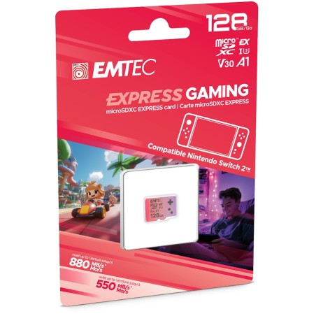 Emtec Ecmsdm128Gexg Pamięć Flash 128 Gb Microsdxc Uhs-I