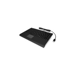 Keysonic Ack-540U+ (Uk) Klawiatura Biuro Usb Qwerty British English Czarny