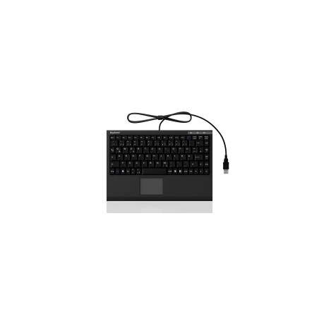 Keysonic Ack-540U+ (Uk) Klawiatura Biuro Usb Qwerty British English Czarny
