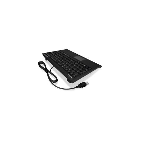 Keysonic Ack-540U+ (Uk) Klawiatura Biuro Usb Qwerty British English Czarny