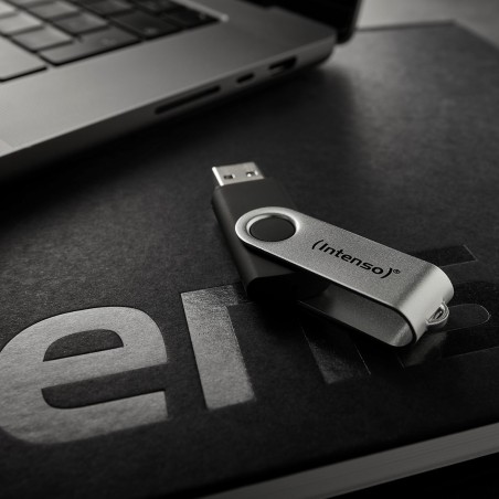 Intenso Usb 256Gb Office Line 3.2 Gen1 Silver-Black Pamięć Usb Usb Typu-A 3.2 Gen 1 (3.1 Gen 1) Czarny, Srebrny