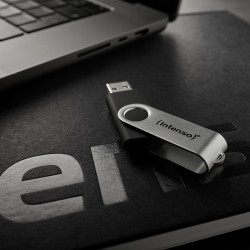 Intenso Usb 256Gb Office Line 3.2 Gen1 Silver-Black Pamięć Usb Usb Typu-A 3.2 Gen 1 (3.1 Gen 1) Czarny, Srebrny