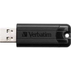 Verbatim Pinstripe Pamięć Usb 256 Gb Usb Typu-A 3.2 Gen 1 (3.1 Gen 1) Czarny