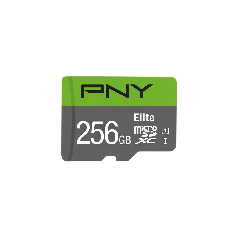 Sd Microsd Xc Card 256Gb Pny Elite Cl.10 U1 Retail