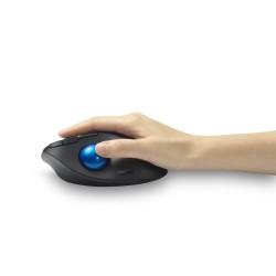 Kensington Pro Fit Ergo Tb450 Myszka Biuro Po Prawej Stronie Rf Wireless + Bluetooth Manipulator Kulkowy 1600 Dpi