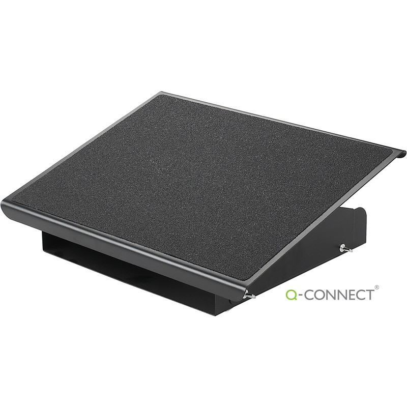 Podnóżek Q-Connect 41.5X42.6Cm Metalowy Czarny