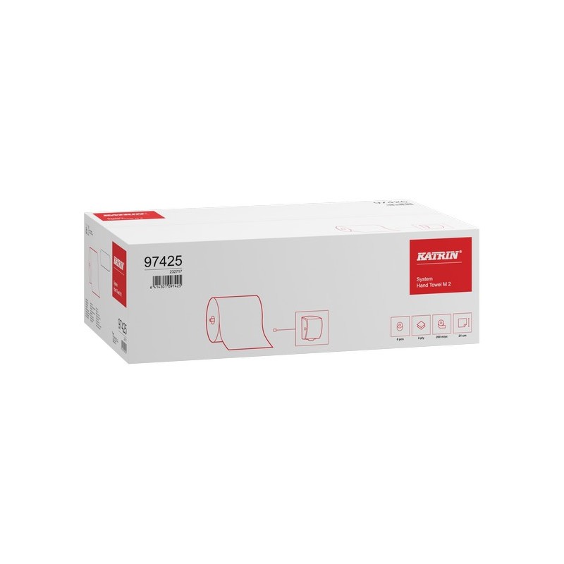 Ręczniki System Katrin Classic System Towel M 2, 97425, Opakowanie: 6 Rolek
