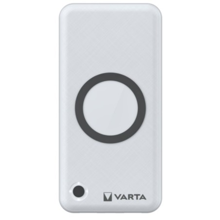 Varta 57909 101 111 Bank Mocy Litowo-Polimerowy (Lipo) 20000 Mah Bezprzewodowe Ładowanie Biały