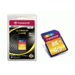 Sd Card   4Gb Transcend Sdhc Class10