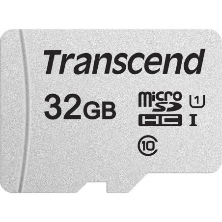 Sd Microsd Card  32Gb Transcend Sdhc Usd300S-A W/Adapter
