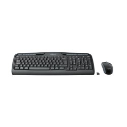 Zestaw Klawiatura + Mysz Membranowa Logitech 920-03999 (Usb 2.0  (De)  Kolor Czarny  Optyczna)