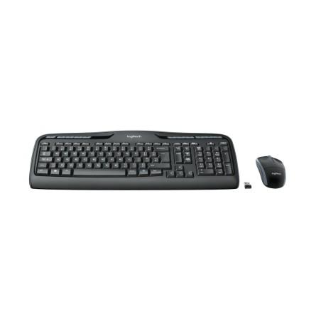 Zestaw Klawiatura + Mysz Membranowa Logitech 920-03999 (Usb 2.0  (De)  Kolor Czarny  Optyczna)