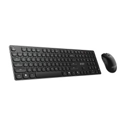 Msi Forge K210 Wireless Combo Klawiatura Dołączona Myszka Dom/Biuro Usb Czarny