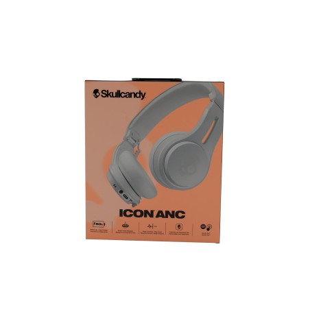 Skullcandy Icon Anc Zestaw Słuchawkowy Przewodowy I Bezprzewodowy Opaska Na Głowę Połączenia/Muzyka Usb Type-C Bluetooth Biały