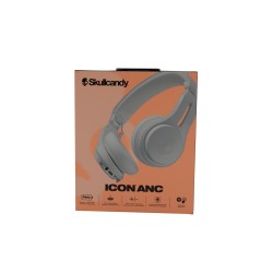 Skullcandy Icon Anc Zestaw Słuchawkowy Przewodowy I Bezprzewodowy Opaska Na Głowę Połączenia/Muzyka Usb Type-C Bluetooth Biały