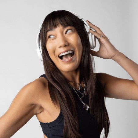 Skullcandy Icon Anc Zestaw Słuchawkowy Przewodowy I Bezprzewodowy Opaska Na Głowę Połączenia/Muzyka Usb Type-C Bluetooth Biały