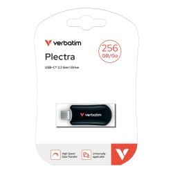Verbatim 30226 Pamięć Usb 256 Gb Usb Type-C 3.2 Gen 1 (3.1 Gen 1) Czarny