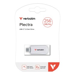 Verbatim 30230 Pamięć Usb 256 Gb Usb Type-C 3.2 Gen 1 (3.1 Gen 1) Biały