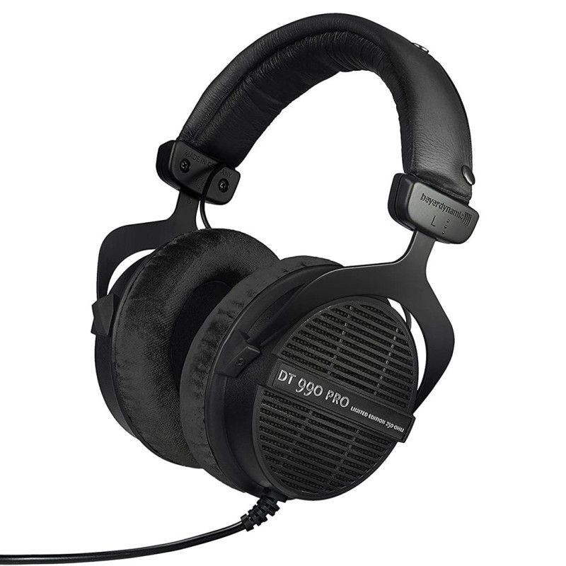 Beyerdynamic Dt 990 Pro 250 Ohm Black Limited Edition - Słuchawki Studyjne Otwarte