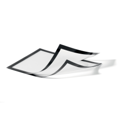 Ramka Duraframe Plus 498501 Durable (X) Magnetyczne Czarne Bez Kleju 2 Sztuki