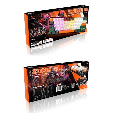 Media-Tech Klawiatura Mechaniczna 60% Mt1258
