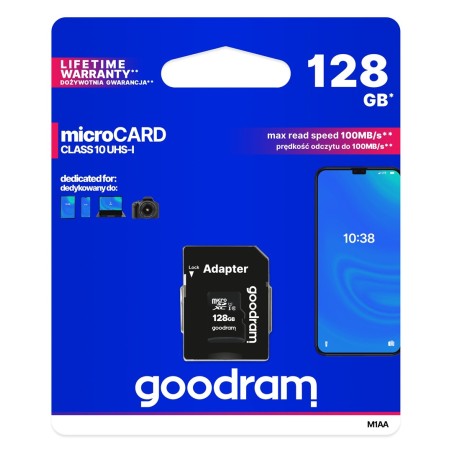 Karta Pamięci Goodram M1Aa-1280R12 (128Gb  Class 10  Adapter)