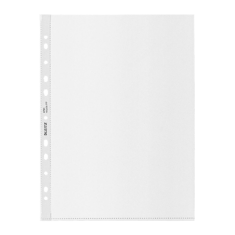 Koszulki Leitz Recycle A4/100Μm Groszkowe (100)