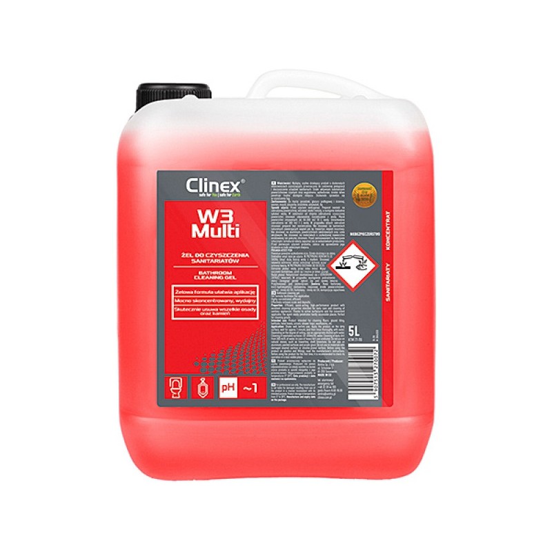 Płyn Clinex W3 Multi 5L (Do Mycia Łazienek)